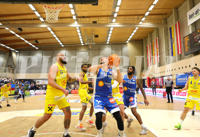 Basketball Superliga 2023/24, Grunddurchgang 10.Runde SKN St. Pölten vs. Oberwart Gunners


