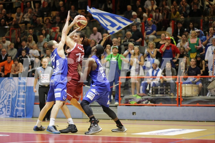 Basketball ABL 2015/16 Grunddurchgang 23.Runde Traiskirchen Lions vs. Oberwart Gunners 