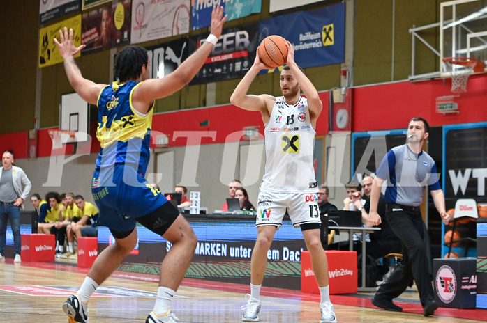 Basketball, Superliga 2024/25, 9. Plazierungsrunde, Flyers Wels vs. UBSC Graz,