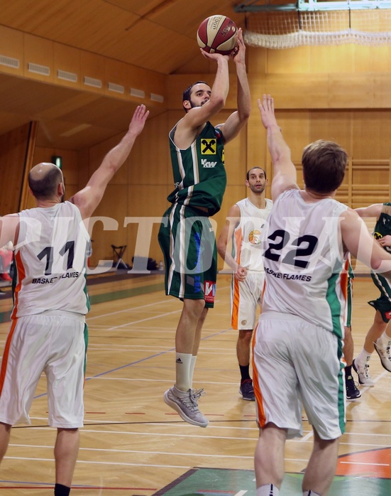 Basketball 2.Bundesliga 2017/18, Grunddurchgang 15.Runde Basketflames vs. Dornbirn Lions