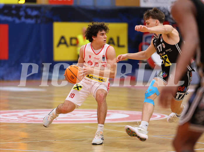 Basketball Superliaga 2024/25, Grunddurchgang 22.Runde Traiskirchen Lions vs. Flyers Wels


