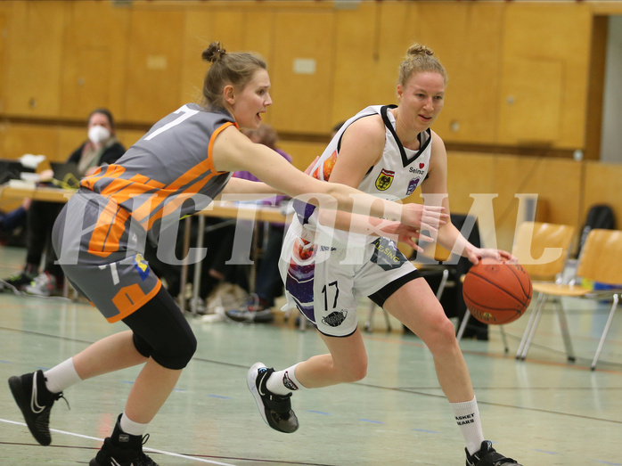 Basketball Damen Superliga 2021/22, Grundducrhgang 11.Runde Vienna United vs. Klosterneuburg Duchess


