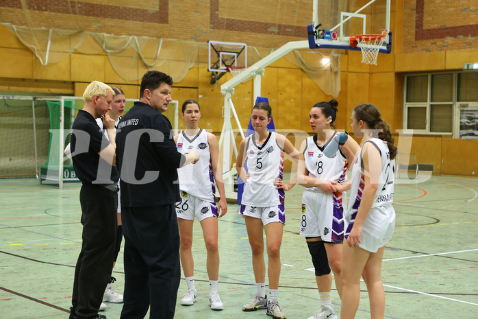 Basketball Damen Superliga 2024/25, Grunddurchgang 6.Runde Vienna United vs. Vienna Timberwolves


