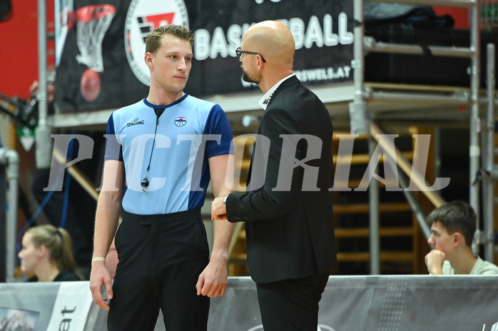 Basketball, Superliga 2024/25, Grunddurchgang 4.Runde, Flyers Wels vs. Kapfenberg,
