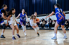 02.03.2025 Österreichischer Basketballverband 2024/25, SLWU16 Basket Flames UNION vs. DBB  Basketgirls Wels