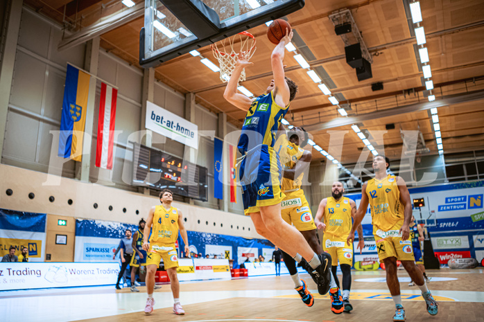 Basketball, Win2Day Superliga 2022/23, Grunddurchgang 19.Runde, SKN St. Pölten Basketball, UBSC Graz, Robert Gerald Hawkinson (2)