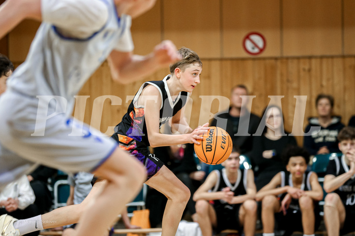 09.03.2025 Österreichischer Basketballverband 2024/25, SLMU14, STARS Basketball vs Vienna United 09.03.2025 Österreichischer Basketballverband 2024/25, SLMU14, STARS Basketball vs Vienna United