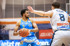 Basketball, Win2Day Superliga 2022/23, Grunddurchgang 22.Runde, Vienna Timberwolves, SKN St. Pölten Basketball, Steven Kaltenbrunner (7)