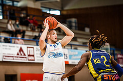 Basketball, bet-at-home Basketball Superliga 2021/22, Platzierungsrunde Spiel 8, Oberwart Gunners, UBSC Graz, Renato Poljak (16)