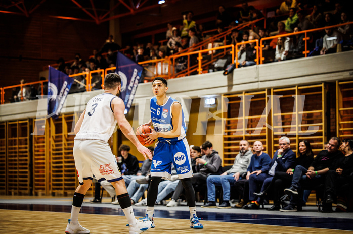 Basketball, Basketball Austria Cup 2022/23, Viertelfinale, BBC Nord Dragonz, Oberwart Gunners, 