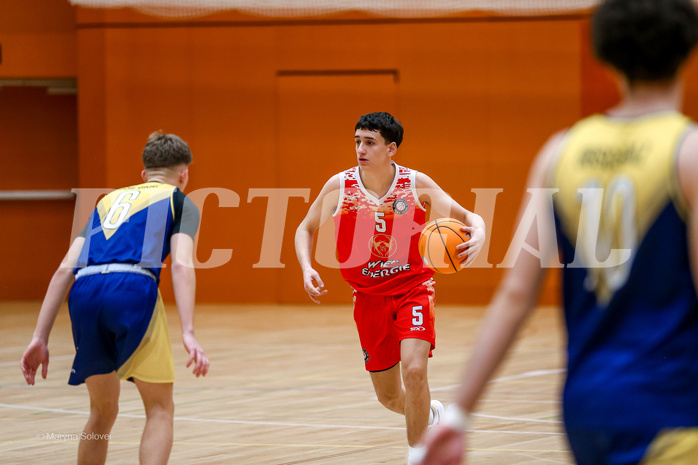19.01.2025 Österreichischer Basketballverband 2024/25, SLMU19, BC Vienna vs UBSC Gratzer Stahl Graz