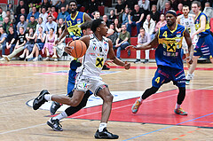 Basketball, Superliga 2024/25, 9. Plazierungsrunde, Flyers Wels vs. UBSC Graz,
