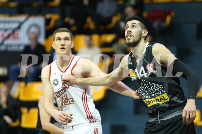 Basketball ABL 2016/17, Grunddurchgang 22.Runde BC Vienna vs. Traiskirchen Lions
