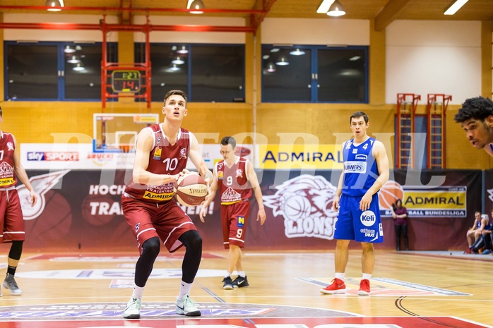 Basketball, ABL 2017/18, Grunddurchgang 14.Runde, Traiskirchen Lions, Oberwart Gunners, Aleksandar Andjelkovic (10)