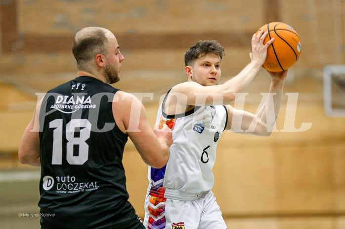 02.02.2025 Basketball Zweite Liga 2024/25, Grunddurchgang 17.Runde Vienna United vs. Güssing