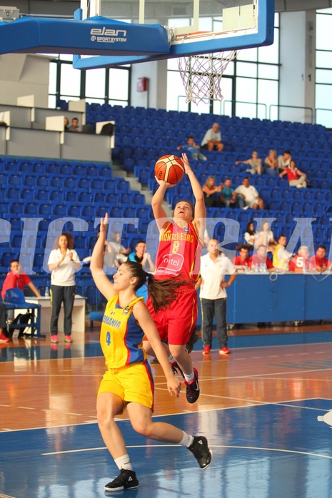 FIBA Europe EC U20 Women Division B Romania vs Montenegro
