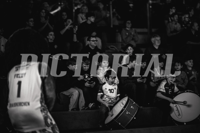 Basketball, Win2Day Superliga 2024/25, 2. Platzierungsrunde, Traiskirchen Lions, Oberwart Gunners, Zuschauer