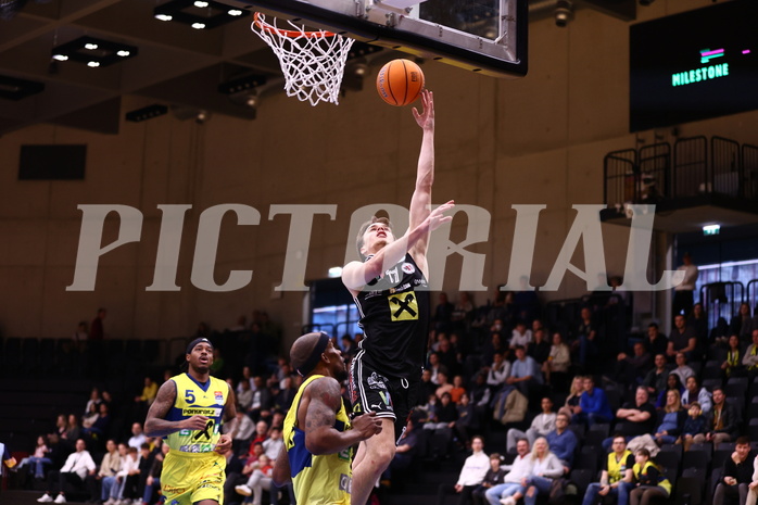 09.03.2025, Graz, Raiffeisen Sportpark Graz, Basketball Superliga 2024/25, 3. Platzierungsrunde, UBSC Graz - Flyers Wels