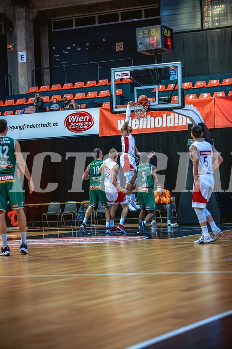 Basketball Basketball Superliga 2021/22, 1. Platzierungsrunde BC GGMT Vienna vs. Kapfenberg Bulls