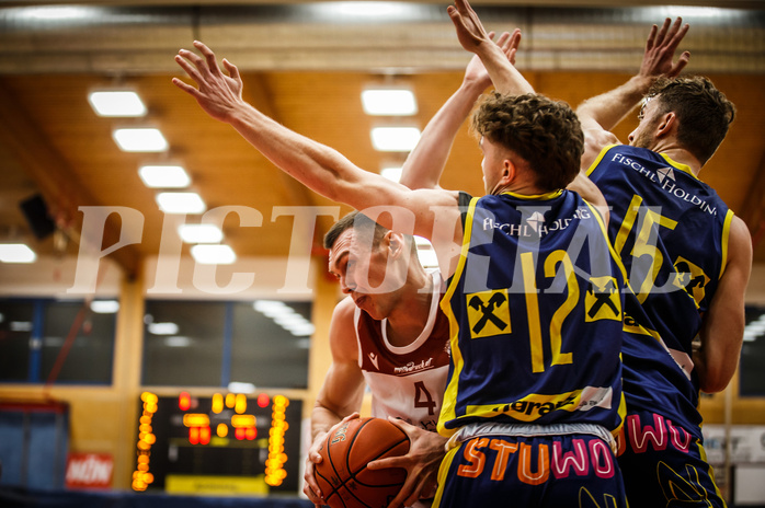 Basketball, win2day Basketball Superliga 2022/23, Grunddurchgang 13.Runde, Traiskirchen Lions, UBSC Graz, 