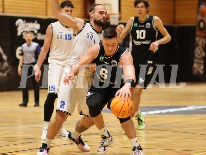 Basketball Zweite Liga 2023/24, Grunddurchgang 13.Runde Raiders Tirol vs. BBU Salzburg


