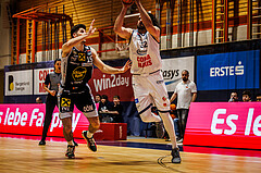 Basketball, win2day Basketball Superliga 2024/25, Grunddurchgang Runde 18, BBC Nord Dragonz, Gmunden Swans, Sead Hadzifejzovic (32)