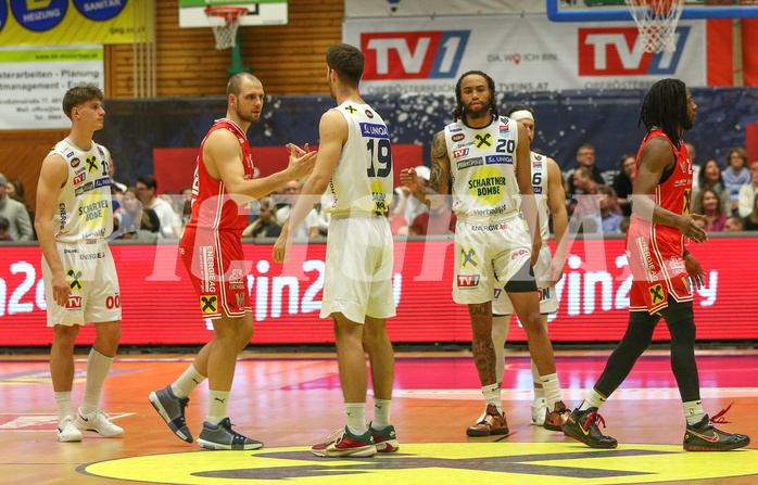 Basketball Superliga 2024/25, Grunddurchgang 20.Runde Gmunden Swans vs. Flyers Wels