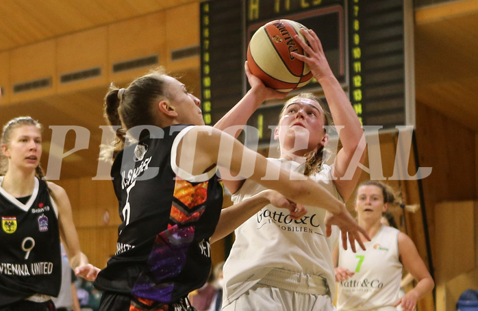 Basketball Damen Superliga 2021/22, Grunddurchgang 8.Runde Basket Flames vs. Vienna United


