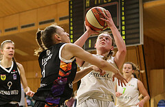 Basketball Damen Superliga 2021/22, Grunddurchgang 8.Runde Basket Flames vs. Vienna United


