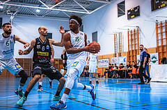 Basketball, Basketball Zweite Liga 2022/23, Grunddurchgang 16.Runde, Union Deutsch Wagram Alligators, Mattersburg Rocks, Dominik Alturban (6), William Emiohe (15)