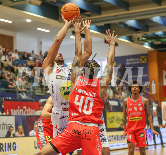 Basketball Superliga 2023/24, 7.Plazierungsrunde Gmunden Swans vs. Traisirchen Lions


