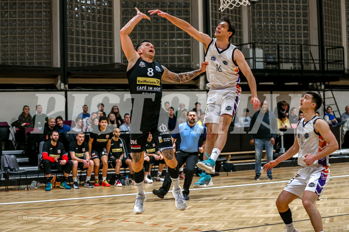 Basketball Zweite Liga 2024/25, Grunddurchgang 15.Runde Vienna United vs. Mattaersburg Rocks