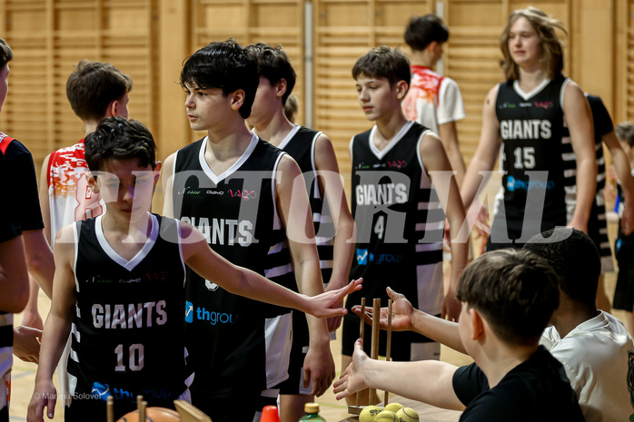 05.04.2025 Österreichischer Basketballverband 2024/25, SLMU14, BC Vienna vs. Vienna Giants 