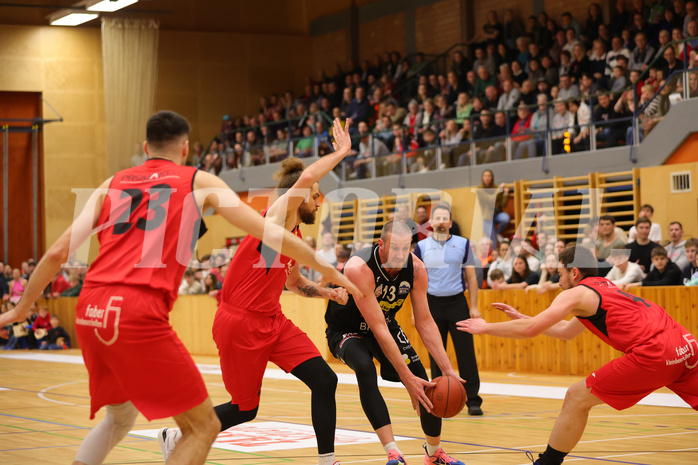 Basketball Zweite Liga 2022/23, Playoff, Semifinale Spiel 3 Mistelbach Mustangs vs. Mattersburg Rocks