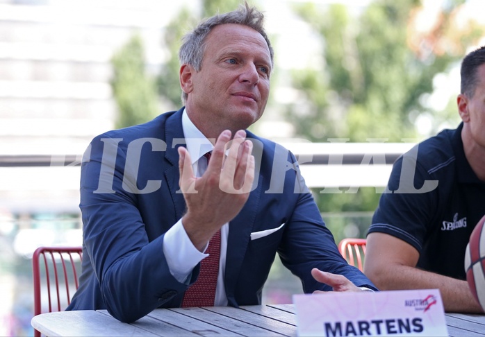 Basketball ÖBV 2019, Pressekonferenz  vs. 


