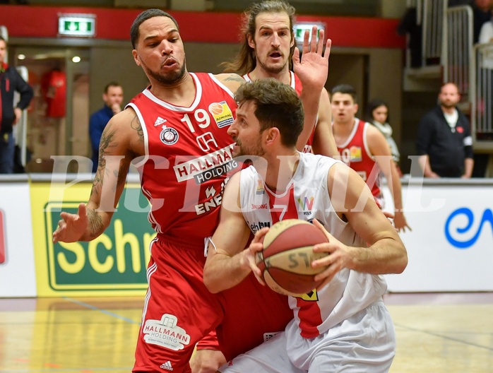 Basketball ABL 2017/18 Grunddurchgang 28. Runde Flyers Wels vs BC Vienna