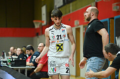 Basketball, Superliga 2023/24, Grunddurchgang 15. Runde, Flyers Wels vs. Fürstenfeld Panthers,
