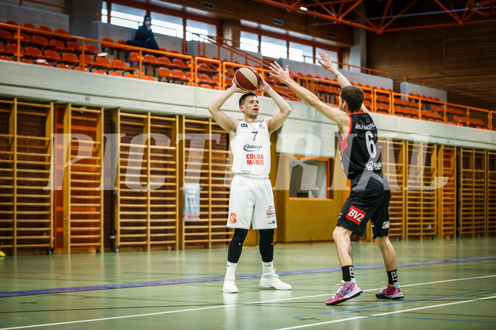 Basketball, Basketball Zweite Liga, Viertelfinale Spiel 2, BBC Nord Dragonz, Mattersburg Rocks, Dragisa Najdanovic (7)
