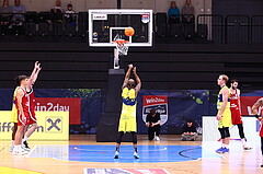 31.01.2025, Graz, Raiffeisen Sportpark Graz, Basketball Superliga 2024/25, Grunddurchgang, Runde 19, UBSC Graz - BC Vienna