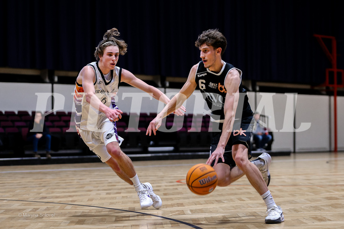 01.03.2025 Österreichischer Basketballverband 2024/25, SLMU19 Vienna United vs. Basket Dukes