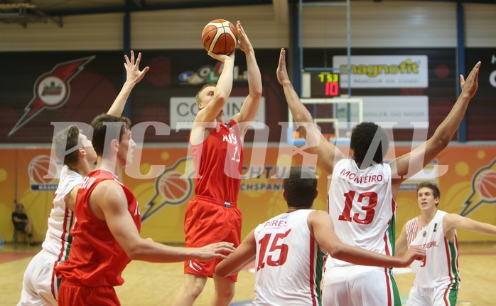 Basketball FIBA U18 European Championship Men 2015 DIV B Team Portugal vs. Team Austria


