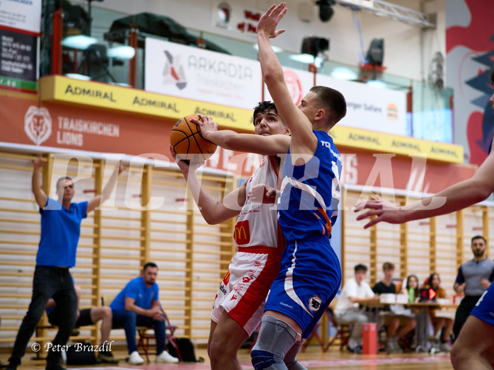 Basketball Superliga 2024/25, SLMU16 Traiskirchen Lions vs. FCN Baskets Wels


