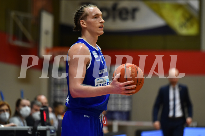 Basketball Superliga 2021/22, Grunddurchgang 18. Runde Flyers Wels vs. Oberwart Basketball Superliga 2021/22, Grunddurchgang 18. Runde Flyers Wels vs. Oberwart