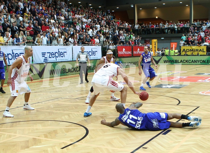 Basketball ABL 2012-13 Snickers-Playoffs Fnale 5.Spiel BC Vienna vs. Oberwart Gunners



