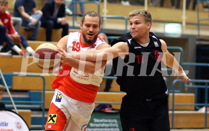 Basketball 2.Bundesliga 2018/19, Grunddurchgang 3.Runde UBC St.Pölten vs. Mistelbach Mustangs


