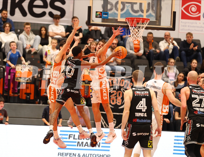 Basketball Superliga 2024/25, 2.Plazierungsrunde Klosterneuburg Dukes vs. Flyers Wels


