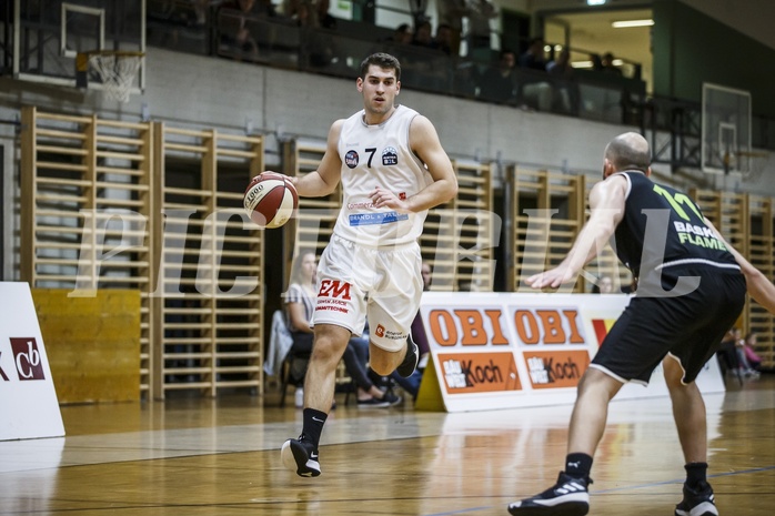 Basketball, Basketball Zweite Liga, Grunddurchgang 6.Runde, Mattersburg Rocks, Basket Flames, Marko SOLDO (7)