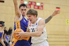Basketball Zweite Liga 2024/25, Grunddurchgang 14.Runde Dornbirn Lions vs. BBU Salzburg


