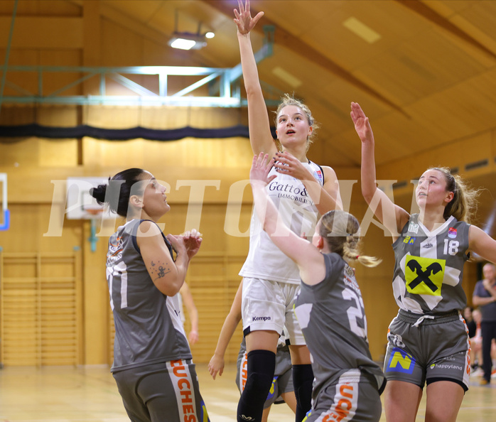 Basketball Damen Superliga 2023/24, Grunddurchgang .Runde Basket Flames vs. Duchess Klosterneuburg