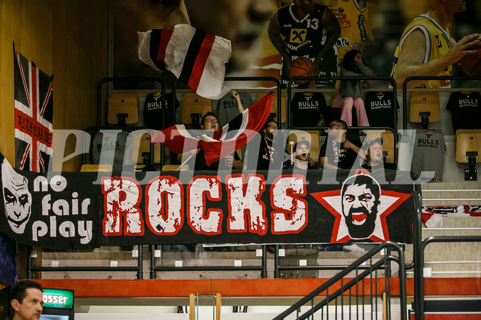 Basketball, Basketball Austria Cup, Cup Achtelfinale, Kapfenberg Bulls, Mattersburg Rocks, Fans Rocks